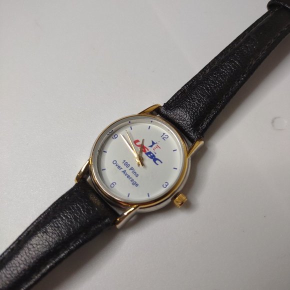 USBC Leather Band Watch - Picture 1 of 14